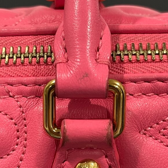 Louis Vuitton Papillon BB Pink Calfskin Hand/Shoulder Bag (JB1423) - Picture 10 of 15